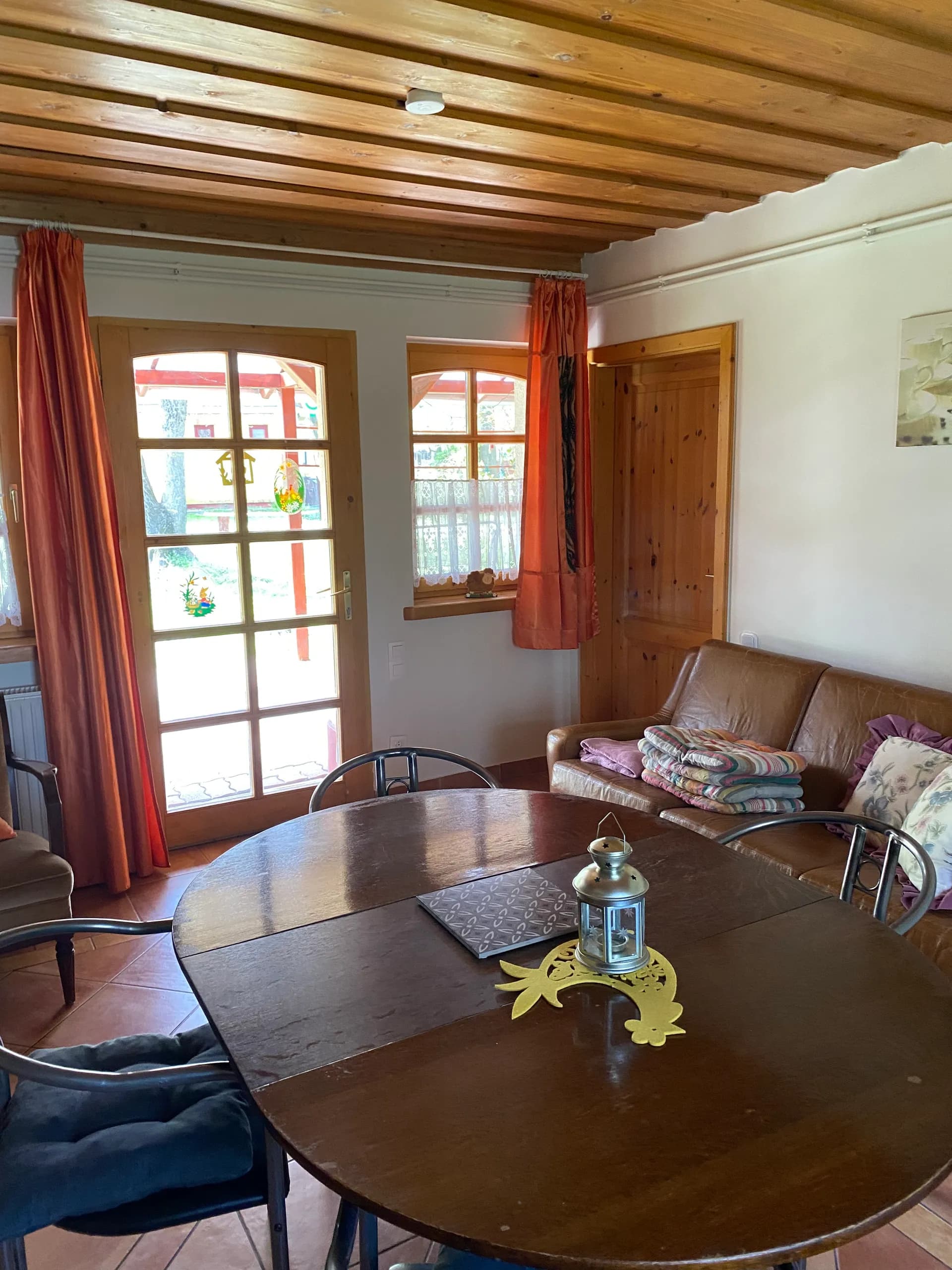 Dining area and access to terrace