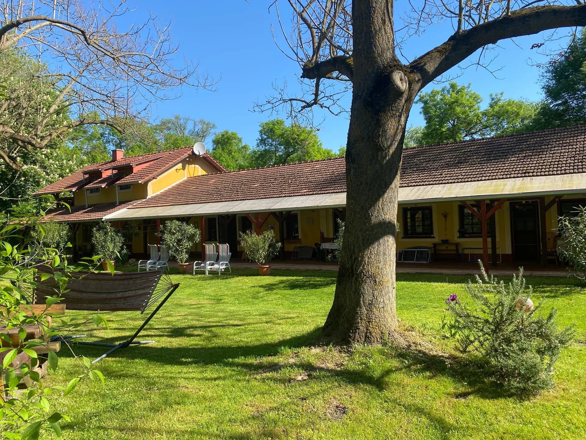 Exterior view of the apartments